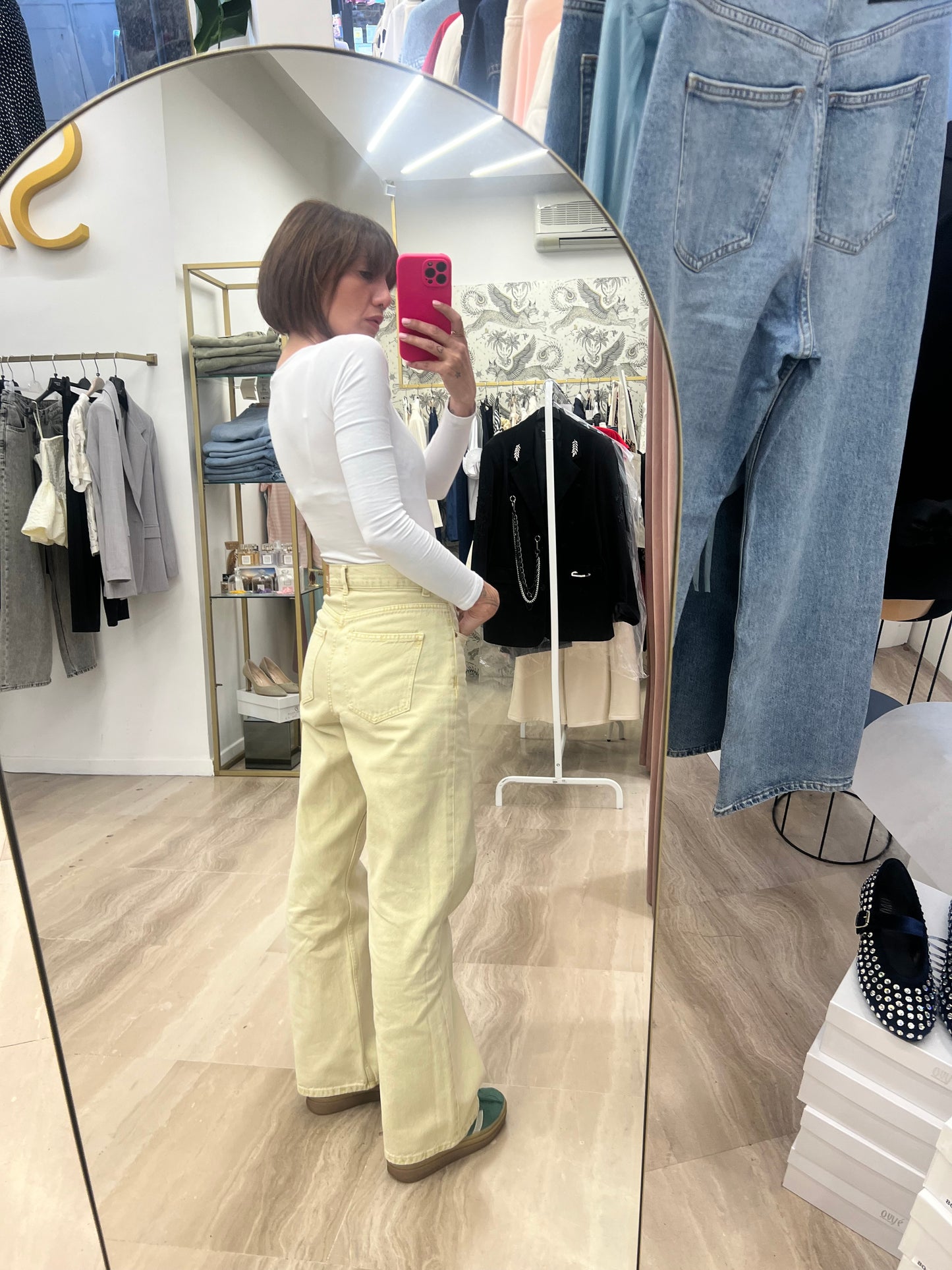 Jeans giallo