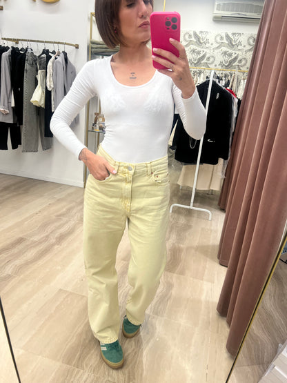 Jeans giallo