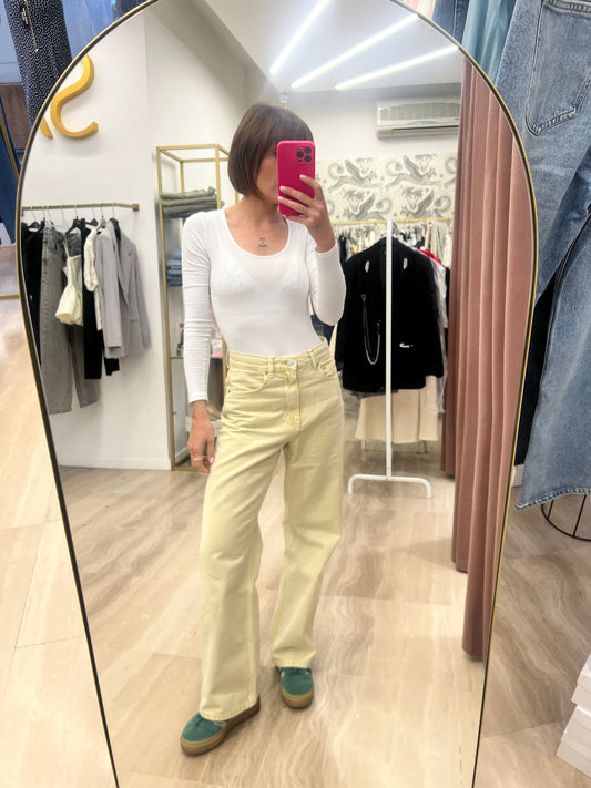 Jeans giallo