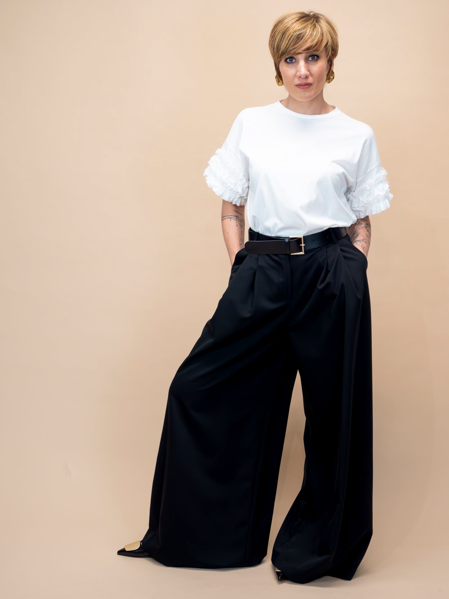 Pantalone a palazzo maxi